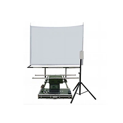 Sistema de relatório de alvo blindado